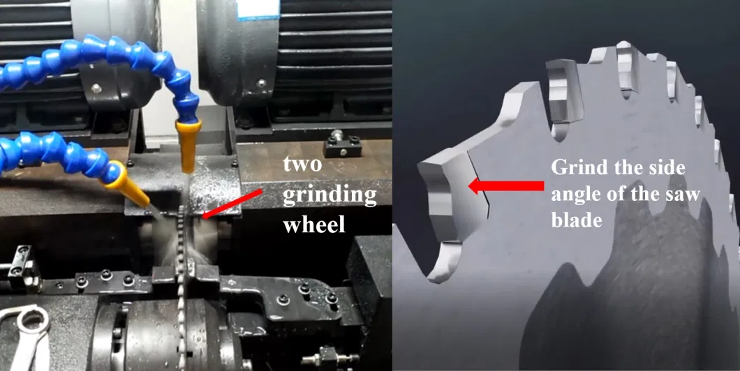 2021 Precision CNC Circular Saw Blade Tooth Side Grinding Sharpening Machines Ns700