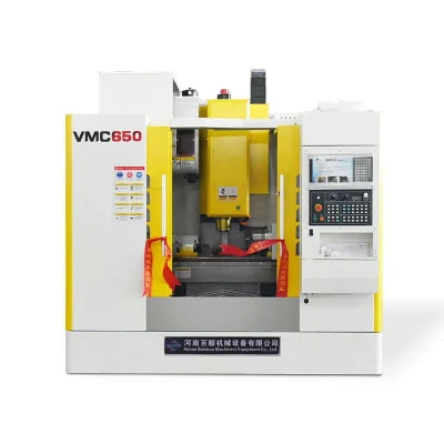 Milling Machine Mini Vmc650 Lathe Machine High Precision CNC Vertical Machining Center